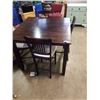 Image 2 : MODERN DINING TABLE WITH 4 STOOLS