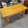 Image 1 : 18" HIGH ACTICITY TABLE WITH DRAWER, VERY STURDY 38" WIDE