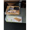 Image 1 : 2 BAMBOO DRAWER ORGANIZERS AND BABOO IN DRAWER KNIFE BLOCK