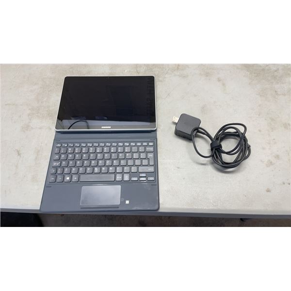 SAMSUNG GALAXY BOOK 10.6 INCH TABLET COMPUTER - TESTED WORKING WITH KEYBOARD CASE AND CHARGER, ONE C