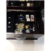 Image 2 : JEWELRY BOX WITH CONTENTS