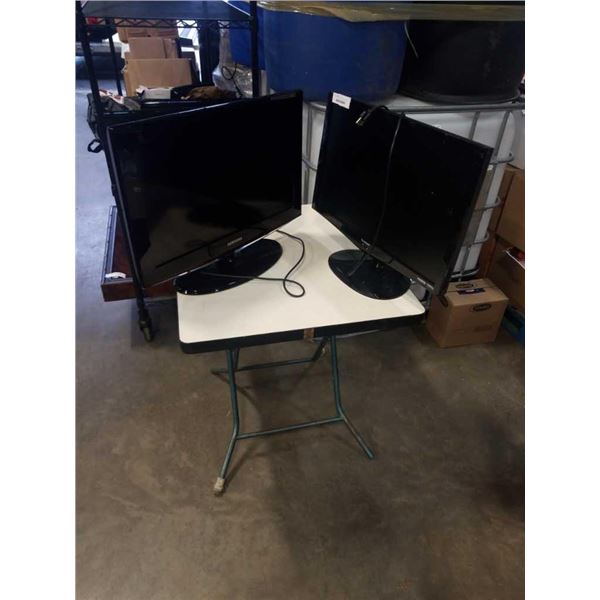 SAMSUNG 26" TV AND VIEWSONIC MONITOR BOTH WORKING
