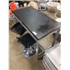 Image 2 : BAR TABLE AND 2 GAS LIFT BAR STOOLS