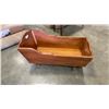 Image 1 : VINTAGE WOOD ROCKING BASSINET