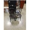 Image 1 : 4 BENTWOOD CHAIRS