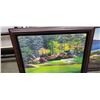 Image 2 : 2 FRAMED PRINTS ON CANVAS