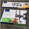 Image 1 : AS NEW INSIGNIA 33"-46" FIXED TV MOUNT AND 33"-46" FULL MOPTION TV MOUUNT