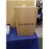Image 1 : AS  NEW CHAMPS FIRE COLLECTION 3 PC LUGGAGE SET PURPLE - RETAIL $799