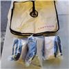 Image 1 : 4 NEW SAND FILLABLE ZIPPERED CANOPY/UMRELLA WEIGHT BAGS RETAIL $120 CREAM