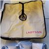 Image 2 : 4 NEW SAND FILLABLE ZIPPERED CANOPY/UMRELLA WEIGHT BAGS RETAIL $120 CREAM
