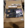 Image 1 : SONOS WAVE WALL MOUNT, BOSCH POWER JUNCTION BOX AND 2 FULL MOTION TV WALL MOUNTS - RETAIL $239