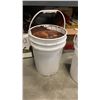Image 2 : 90 LBS OF BARRY CALLEBAUT MILK CHOCOLATE 2 PAILS