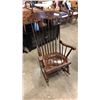 Image 2 : WOOD ROCKING CHAIR
