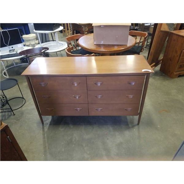 IMPERIAL CONTEMOPRARY MID CENTURY 6 DRAWER SIDEBOARD / DRESSER