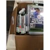 Image 2 : XBOX 360 CONSOLE, 4GB, INCLUDES 2 CONTROLLERS AND GAMES - TESTED WORKING