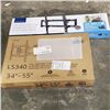Image 1 : AS NEW INSIGNIA 33"-46" TILTING TV WALL MOUNT AND  KANTO FULL MOTION TV MOUNT