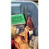 Image 2 : TOTE OF BARBIES, ESTATE GOODS, ART SUPPLIES