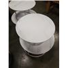 Image 2 : 4 PIECE TILE TOP COFFEE TABLE SET
