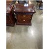 Image 2 : PAIR OF ITALIAN 2 DRAWER NIGHTSTANDS WITH SLIDING TOP STORAGE