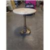 Image 1 : STONE TOP SIDE TABLE