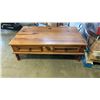 Image 1 : RUSTIC COFFEE TABLE 53 X 32 INCHES
