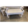 Image 1 : WHITE BENCH