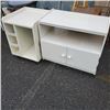 Image 1 : 2 ROLLING STORAGE UINTS ONE WITH SLIDING ORGANIZER