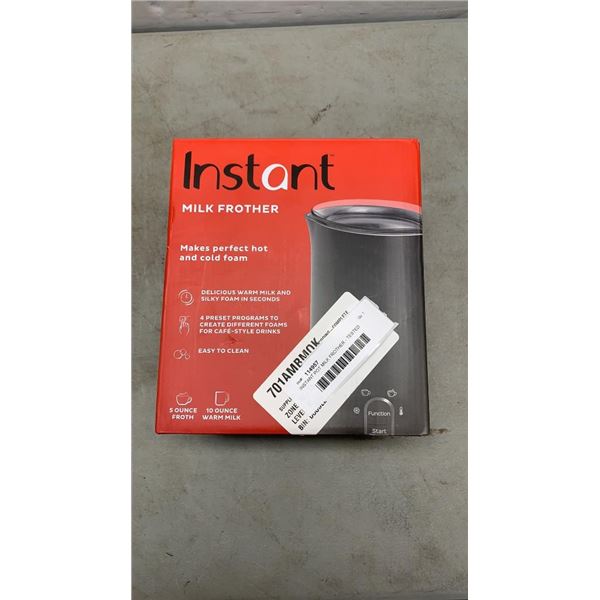 INSTANT POT MILK FROTHER - TESTED WORKING - RETAIL $59