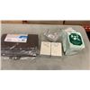 Image 1 : 10X 12 TARP, TOILET ROLL HOLDERS AND TOILET BRUSH HOLDERS