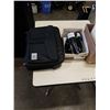 Image 2 : LAPTOP BAG WITH BOX OF STEAK KNIVES, LOAFERS AND HONEYWELL AIR PURIFIER