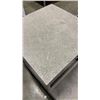 Image 2 : METAL STONE LOOK PATIO COFFEE TABLE AND SIDE TABLE