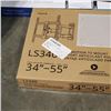Image 2 : AS NEW INSIGNIA 47"-80" TILTING TV WALL MOUNT AND KANTO FULL MOTION 34"-55" TV MOUNT
