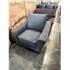 Image 2 : BRAND NEW HEATHER GREY FABRIC ARM CHAIR - RETAIL $699