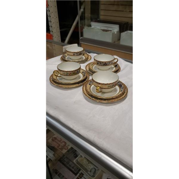 LOT OF LIMOGES ELITE CHINA CUPS AND SAUCERS