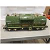 Image 2 : #381E STANDARD GAUGE ELECTRIC LOCOMOTIVE, 2 TONE GREEN CONTEMPORARY VERSION 10-1077-1 MTH ELECTRIC T