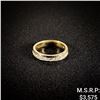 Image 1 : 2.2 DWT 14 KT Gold w/ Diamond Ring Sz: 5