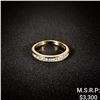 Image 1 : 2.2 DWT 14 KT Gold w/ Diamond Ring Sz: 8
