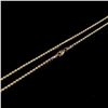 Image 2 : 4 G 14 KT 18" Gold Necklace