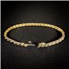 Image 2 : 5.7 DWT 14 KT Gold w/ Diamond Bracelet