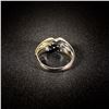 Image 2 : 8.9 DWT 14 KT Wht Gold w/ Diamond Ring Sz:8.5