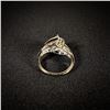 Image 2 : 3.9 DWT 14 KT Gold w/ Diamond Ring Sz: 8