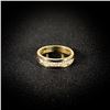 Image 1 : 3.4 DWT 14 KT Gold w/ Diamond Ring Sz: 6.5