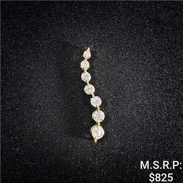 0.6 DWT 14 KT Gold Pendant w/ Diamond
