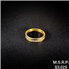 Image 1 : 3.3 DWT 14 KT Gold w/ Diamond Ring Sz: 8.5