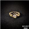 Image 1 : 1.4 DWT 10 KT Gold w/ Diamonds Ring Sz: 7