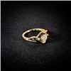 Image 3 : 1.4 DWT 10 KT Gold w/ Diamonds Ring Sz: 7