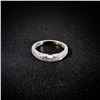 Image 2 : 1.8 DWT 14 KT Wht Gold w/ Diamond Ring Sz:6.5