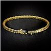Image 2 : 12.1 DWT 14 KT Gold w/ Diamond Bracelet