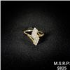 Image 1 : 1.8 DWT 10 KT Gold w/ Diamonds Ring Sz: 8