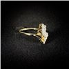 Image 3 : 1.8 DWT 10 KT Gold w/ Diamonds Ring Sz: 8